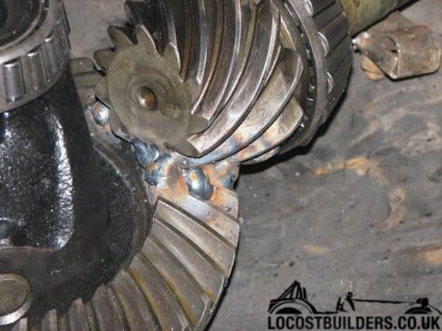 Hi torque welded DIFF